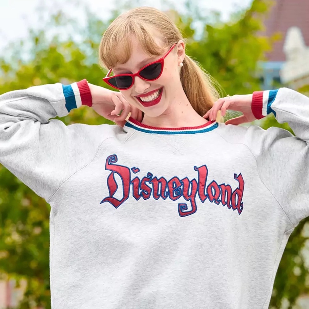 NWT - Disneyland 70th Anniversary Vault Pullover Sweatshirt for Women - Size L